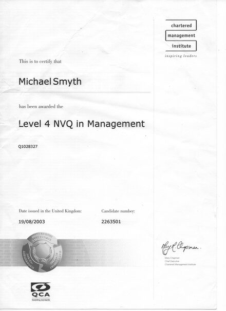 Level 4 Management