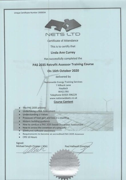Certificate of competency 1