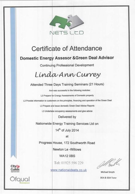 Certificate of competency 6