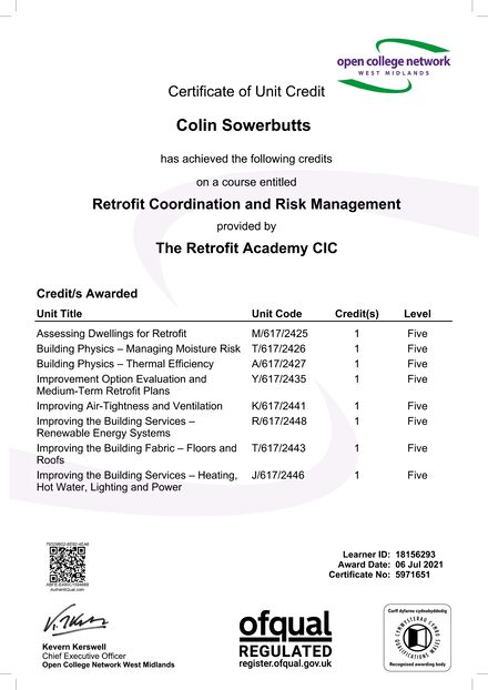 Retrofit Coordination and Risk